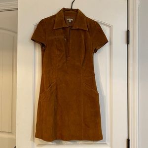 Ecote Suede Mini Dress - womens 4